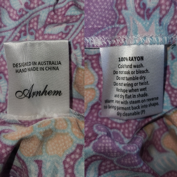 New Arnhem Sinta Magenta Tunic Mini Dress 8 S pink - Picture 16 of 16